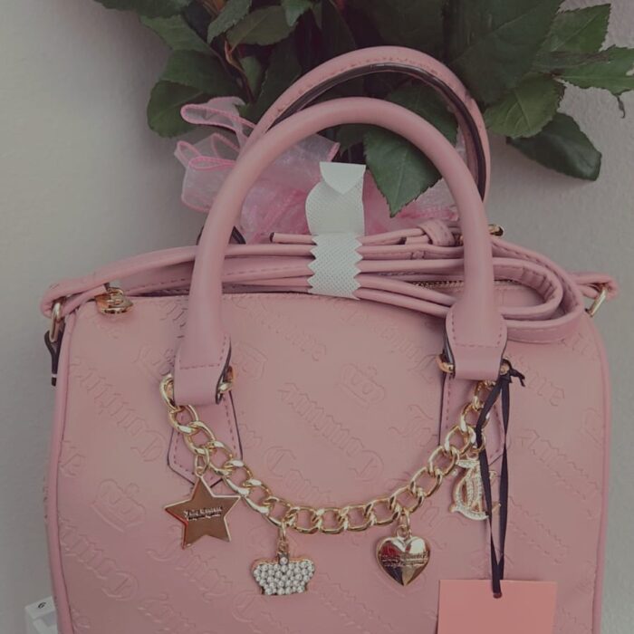 Cartera Juicy Culture Rosada Original