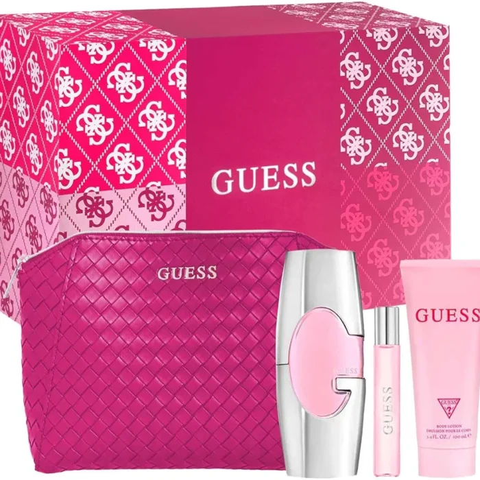 Guess Set 4 Piezas para Dama  – Perfume EDP