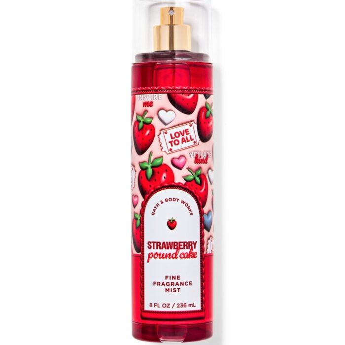 Bath & Body Works Strawberry Pound Cake Body Spray