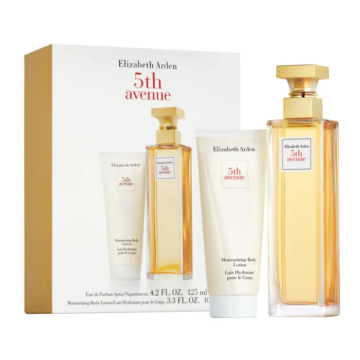 Elizabeth Arden 5th Avenue Set de Perfume y Crema – Eau de Parfum para Mujer