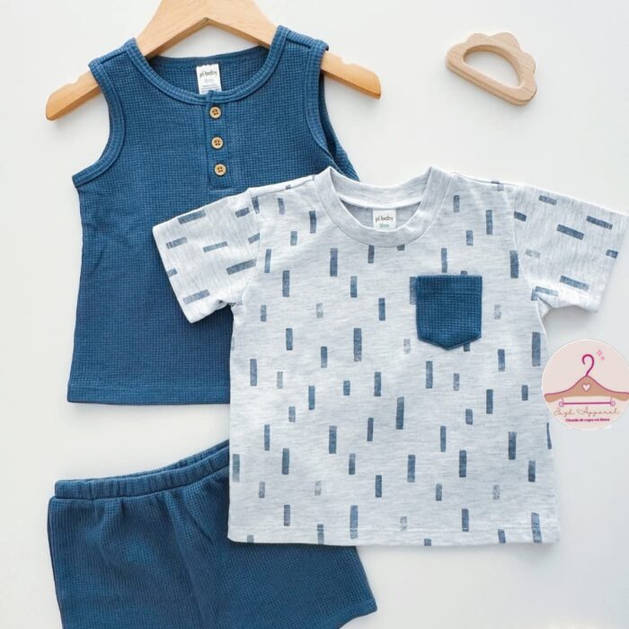 Set de 3 piezas para bebé PL Baby –