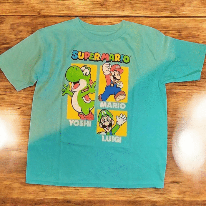 Camisa marca  Nintendo Super Mario para niño talla 6