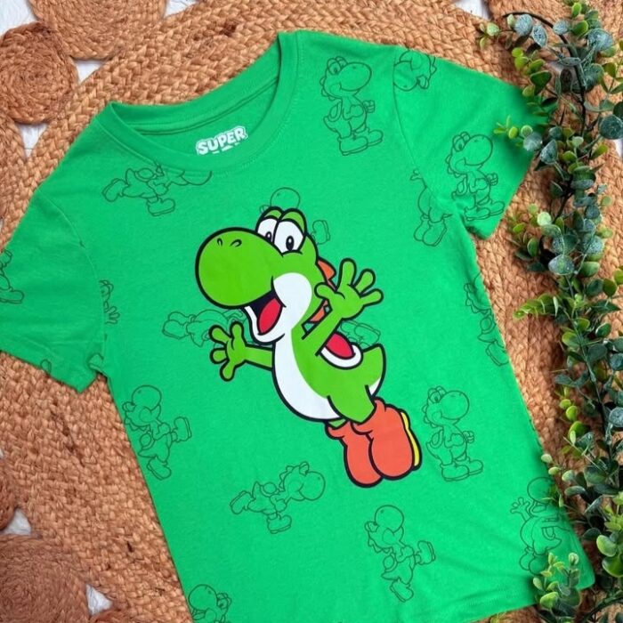 Camisa Super Mario Yoshi para niño talla XS (5/6)