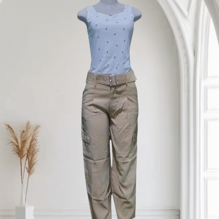 Pantalóneta Baggy de Tela Forever 21 para Mujer Talla M – Estilo Casual y Cómodo