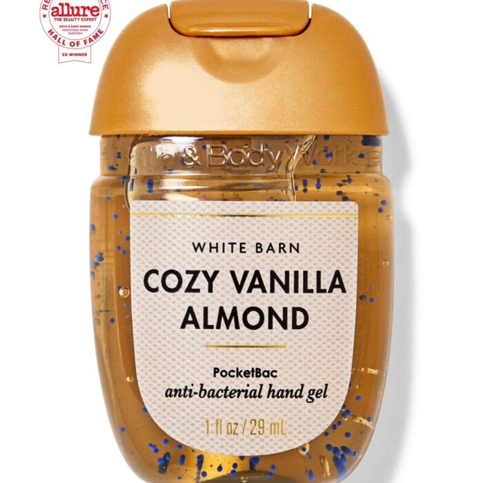Bath & Body Works Cozy Vanilla Almond Gel Antibacterial – PocketBac 29 mL