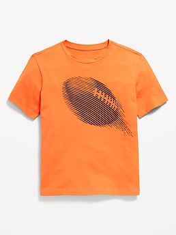 Camisa Old Navy para niño talla S (6/7) con diseño gráfico de fútbol americano talla S(6/7)