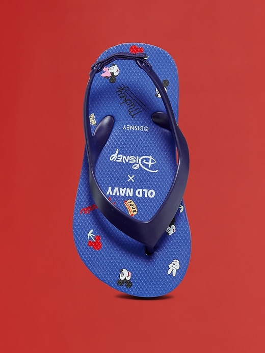 Sandalias Old Navy x Disney Flip Flop Azul Talla 6T
