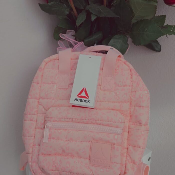 Mochila pequeña Reebok Rosa Acolchada