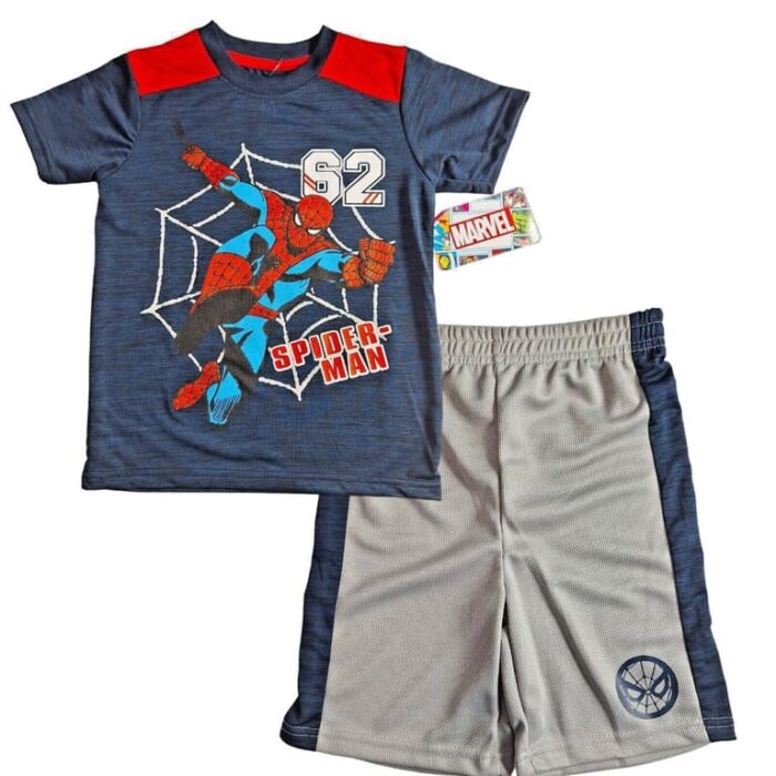 Set de 2 piezas Marvel Spider-Man para niño talla 6