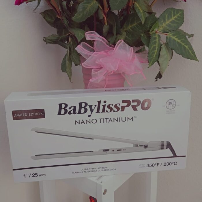 Plancha para Cabello Profesional BaByliss PRO Nano Titanium 450°F