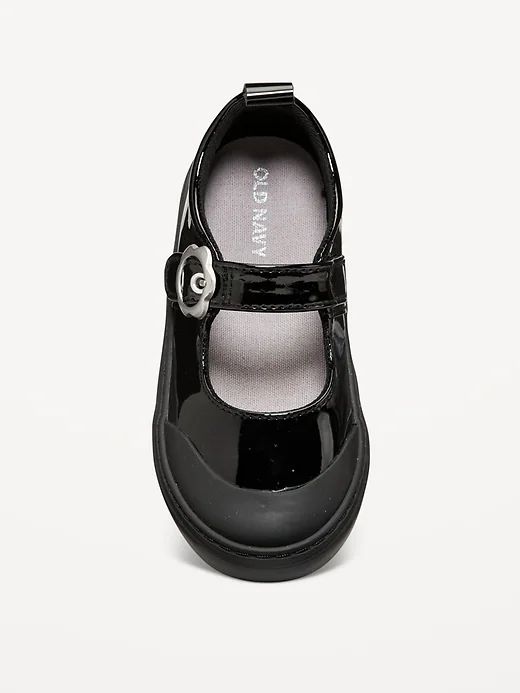 Zapatillas estilo  Marie Jane Old Navy para Niña | Zapatos Negros Elegantes y Cómodos