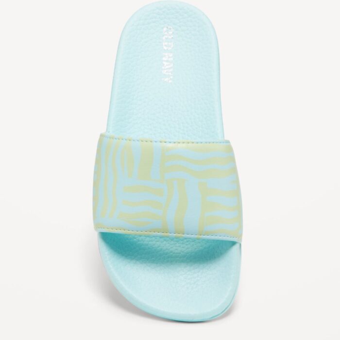 Sandalias Old Navy para Niña Talla 1/2 – color verde menta diseño rayas