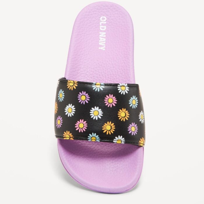 Sandalias Old Navy para Niña Talla 1/2 – Diseño de Margaritas Color Lila