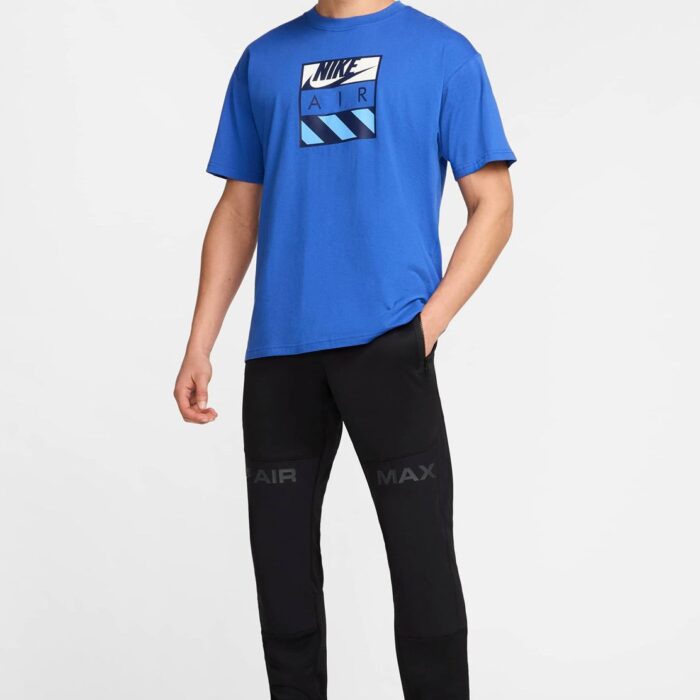 -Shirt Nike Azul Royal para Hombre – Camiseta Cuello Redondo Original