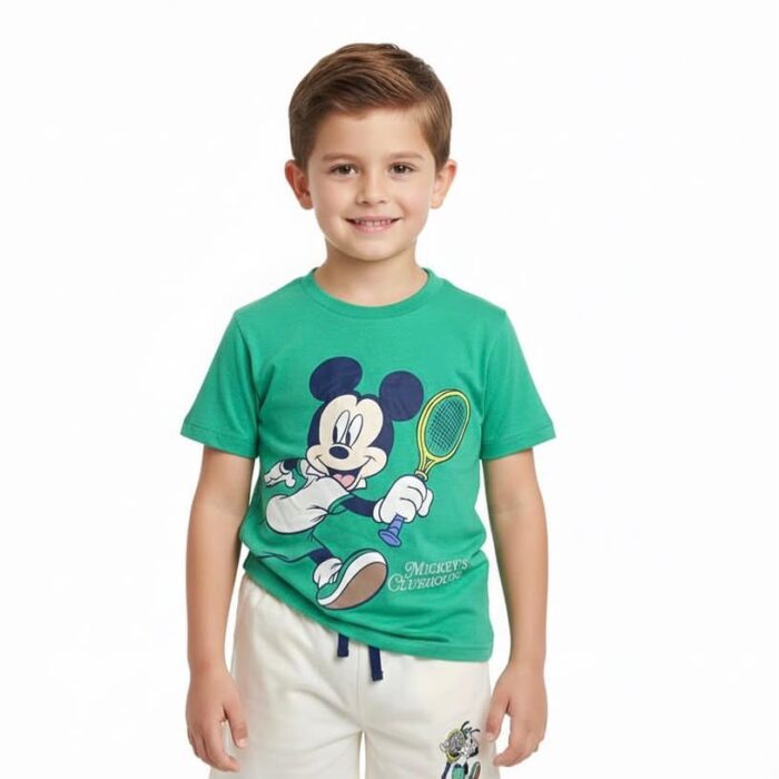 Set de 2 Piezas Disney Mickey Mouse para Niño - Playera y Short Coordinados