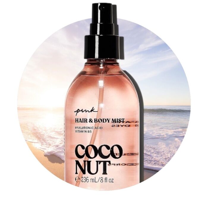 Victoria's Secret Coconut Hair & Body Mist 250ml – Bruma Hidratante para Cuerpo y Cabello