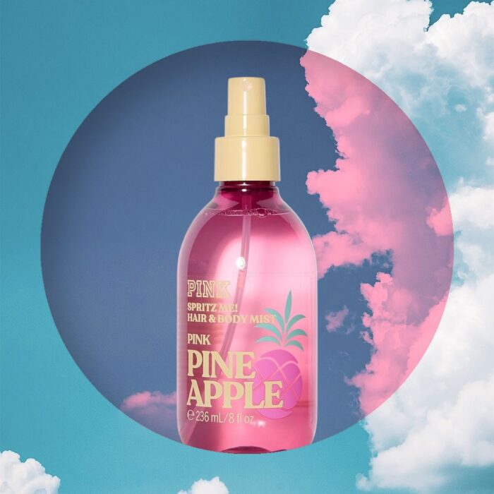 Victoria's Secret Pineapple Hair & Body Mist 250ml – Bruma Tropical para Cuerpo y Cabello