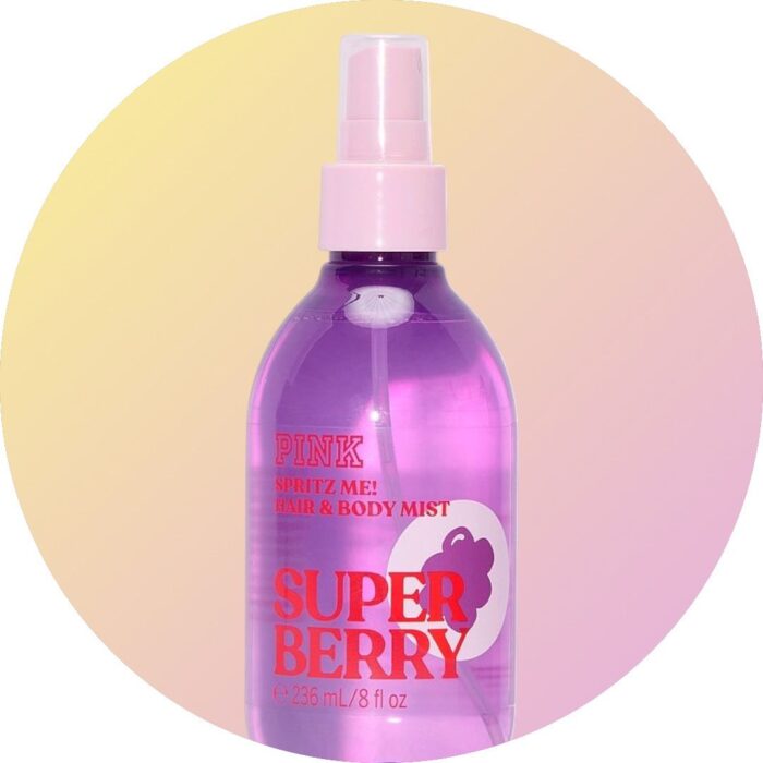 Victoria's Secret Super Berry Hair & Body Mist 250ml – Bruma Energizante de Bayas
