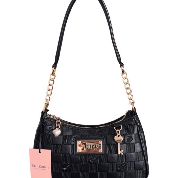 Bolso de Hombro Juicy Couture Miss Independent Negro