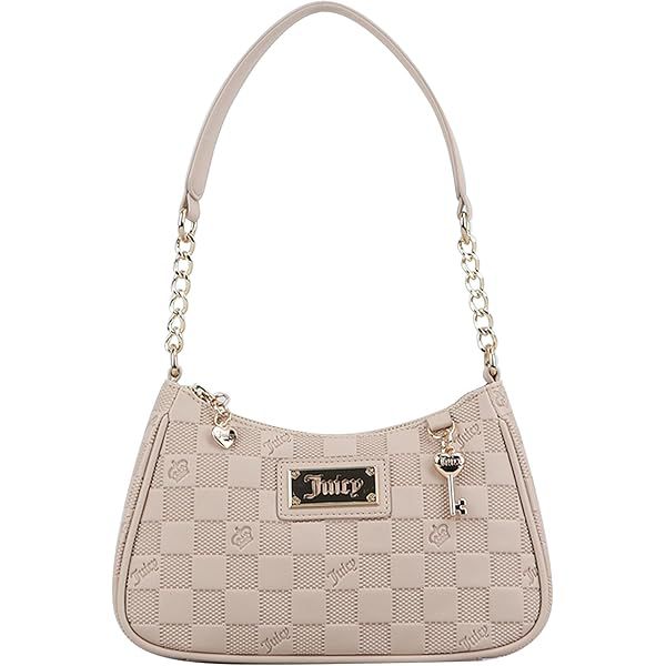 Bolso de Hombro Juicy Couture Miss Independent Sandstone Original