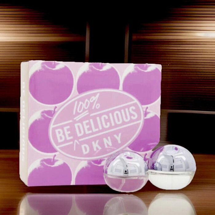 DKNY Be Delicious Set para Mujer EDT 30 ml + Miniatura 15 ml | Perfume Original Donna Karan