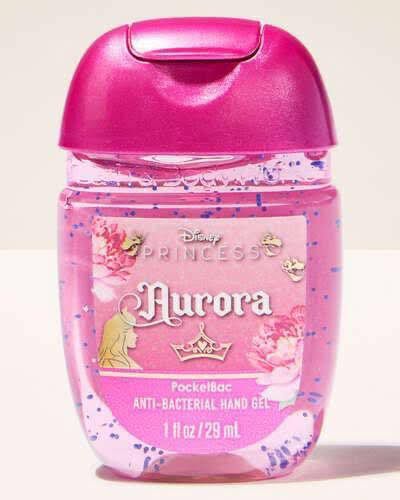 Gel Antibacterial Bath & Body Works Edición Limitada Disney Princesa Aurora 1 fl oz / 29 ml