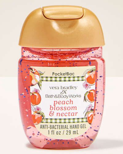 Gel Antibacterial Bath & Body Works peach blossom & nectar 1 fl oz / 29 ml