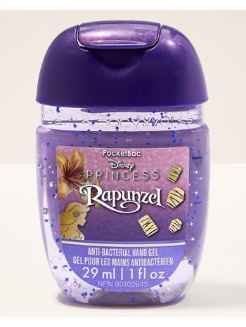 Gel Antibacterial Bath & Body Works Edición Limitada Disney Princesa Rapunzel 1 fl oz / 29 ml