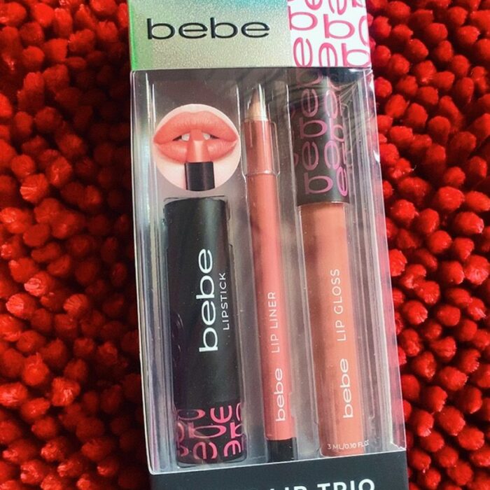 Set para Labios Bebé 3 en 1 – Labial, Delineador y Brillo Labial | Kit Completo de Maquillaje